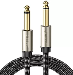 Аудио кабель Ugreen AV128 Jack 6.3мм - Jack 6.3мм M/M 1 м cable black (10602) - фото Аудио кабель Ugreen AV128 Jack 6.3мм - Jack 6.3мм M/M 1 м cable black (10602)