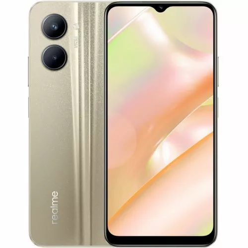 Смартфон Realme C33 4/64GB Sandy Gold - фото 1