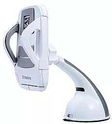 Держатель Remax RC-04 White / Grey (RMX-RMC-04WHGR / RM-C04) - фото Держатель Remax RC-04 White / Grey (RMX-RMC-04WHGR / RM-C04)