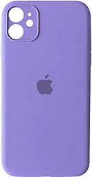 Чехол Silicone Case Full Camera для Apple iPhone 12 Mini Lilac