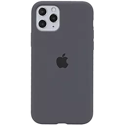 Чохол Silicone Case Full для Apple iPhone 11 Pro Max Dark Grey