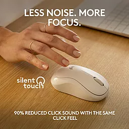Компьютерная мышка Logitech M240 Off White (910-007120) - миниатюра 9 Компьютерная мышка Logitech M240 Off White (910-007120) - миниатюра 9