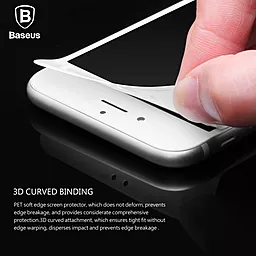 Защитное стекло Baseus Silk-screen 0.23mm Apple iPhone 6, iPhone 6S Black (SGAPIPH6SDE01) - миниатюра 5