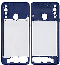 Рамка корпусу Samsung Galaxy A20s A207 Blue - фото Рамка корпусу Samsung Galaxy A20s A207 Blue