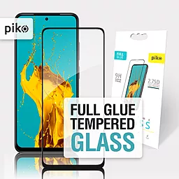 Защитное стекло Piko Full Glue для Xiaomi Redmi Note 11S Черное (1283126522758) - миниатюра 2