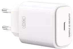 Сетевое зарядное устройство XO L90B 20w PD USB-C home charger white - фото Сетевое зарядное устройство XO L90B 20w PD USB-C home charger white