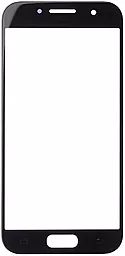 Корпусне скло дисплея Samsung Galaxy A3 A320F 2017, Galaxy A3 A320Y 2017 (original) Black - фото Корпусне скло дисплея Samsung Galaxy A3 A320F 2017, Galaxy A3 A320Y 2017 (original) Black