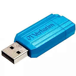 Флешка Verbatim 16GB PinStripe USB 2.0 (49068) Blue - фото Флешка Verbatim 16GB PinStripe USB 2.0 (49068) Blue