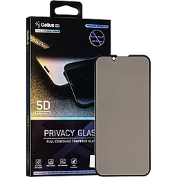 Защитное стекло Gelius Pro 5D Privasy Glass for iPhone 13 Mini  Black