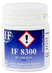 Флюс Interflux IF 8300 30мл в пластиковой емкости - фото Флюс Interflux IF 8300 30мл в пластиковой емкости