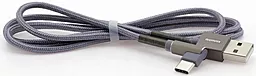 Кабель Remax Ranger USB-A - Type-C 12w 2.4a 1м cable Grey (RC-119a) - миниатюра 2 Кабель Remax Ranger USB-A - Type-C 12w 2.4a 1м cable Grey (RC-119a) - миниатюра 2
