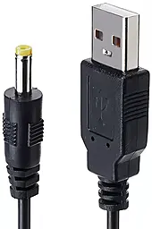 USB Кабель EasyLife 5v 2a 0.7м USB-A - 4.0x1.7mm cable black (YT-AM-4.0 / 1.7) - фото USB Кабель EasyLife 5v 2a 0.7м USB-A - 4.0x1.7mm cable black (YT-AM-4.0 / 1.7)