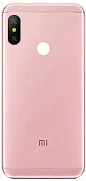 Задняя крышка корпуса Xiaomi Redmi Note 6 Pro со стеклом камеры Original Rose gold - фото Задняя крышка корпуса Xiaomi Redmi Note 6 Pro со стеклом камеры Original Rose gold