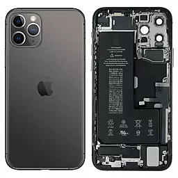 Корпус для Apple iPhone 11 Pro Max full kit Original - знятий з телефону Space Gray - фото Корпус для Apple iPhone 11 Pro Max full kit Original - знятий з телефону Space Gray