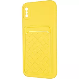 Чехол Pocket Case iPhone X Yellow - миниатюра 2