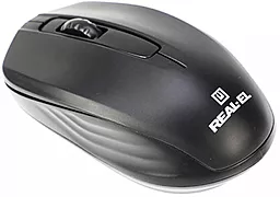 Комплект (клавиатура+мышка) REAL-EL Comfort 9010 Kit USB (EL123100034) Black - миниатюра 5