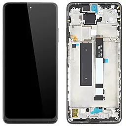 Дисплей Xiaomi Redmi Note 9 Pro 5G с тачскрином и рамкой, оригинал, Black - фото Дисплей Xiaomi Redmi Note 9 Pro 5G с тачскрином и рамкой, оригинал, Black