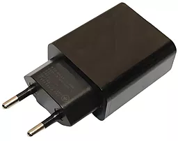 Мережевий зарядний пристрій Grand D18AQ-2 18W/10.5W QC3.0 2.1A 2xUSB-A + micro USB Cable Black - мініатюра 3