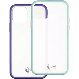 Чохол Krazi Soft Case для iPhone 11 Pro Max Mint/Violet