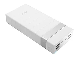 Повербанк GOLF Helix24 Plus 24000mAh White+Silver - фото Повербанк GOLF Helix24 Plus 24000mAh White+Silver