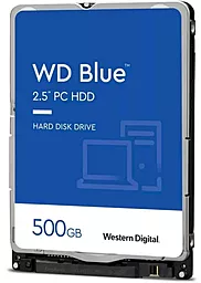 Жорсткий диск для ноутбука WD Blue 500GB SATA/128MB (WD5000LPZX) - мініатюра 2