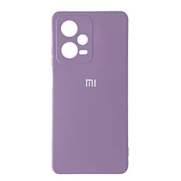 Чохол 1TOUCH Silicone Case Full for Xiaomi Redmi Note 12 Pro 5G Lilac