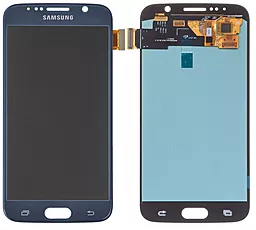 Дисплей Samsung Galaxy S6 G920 з тачскріном, оригінал, Black Sapphire