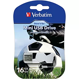 Флешка Verbatim 16GB Store'n'Go Football USB 2.0 (49879) - миниатюра 3