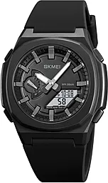 Часы наручные SKMEI 2091BKGYWT Black-Grey-White - фото Часы наручные SKMEI 2091BKGYWT Black-Grey-White