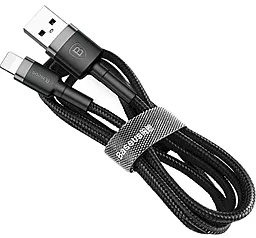 USB Кабель Baseus Cafule 3M Lightning Cable Gray/Black (CALKLF-RG1)