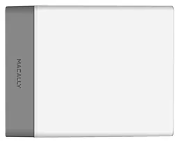 Сетевое зарядное устройство с быстрой зарядкой Macally Home Chargers 3 USB White (HOME72UC-EU) - миниатюра 5