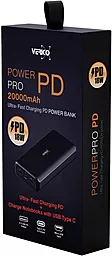 Повербанк Verico Power Guard Pro PD 20000mAh 18W Black (4PW-PDPBK1-NN) - миниатюра 5