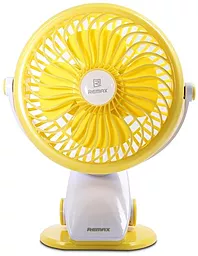 Вентилятор для Remax Mini Fan 360° F2 Yellow - миниатюра 2