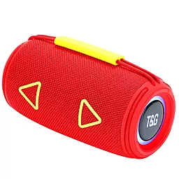 Колонки акустические T&G TG657 RGB Red - фото Колонки акустические T&G TG657 RGB Red