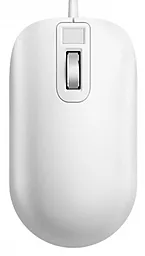 Комп'ютерна мишка Xiaomi Jessis J1 Fingerprint Identification USB (J1W) White - фото Комп'ютерна мишка Xiaomi Jessis J1 Fingerprint Identification USB (J1W) White