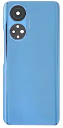 Задняя крышка корпуса Huawei Honor X7 со стеклом камеры, Original Ocean Blue - фото Задняя крышка корпуса Huawei Honor X7 со стеклом камеры, Original Ocean Blue