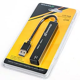 USB-A хаб Grand-X Travel (GH-406) - мініатюра 3