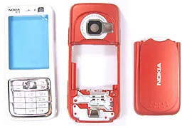 Корпус для Nokia N73 з клавіатурою Red