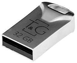 Флешка T&G 32GB Metal 106 Silver - фото Флешка T&G 32GB Metal 106 Silver