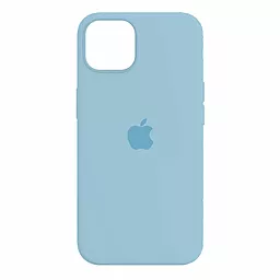 Чехол Silicone Case Full для Apple iPhone 15 Pro Sky Blue
