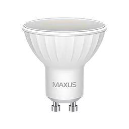 Светодиодная лампа MAXUS MR16 5W 3000K 220V GU10 (1-LED-517) - миниатюра 2
