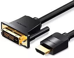 Відеокабель Vention HDMI - DVI-D(24+1) 1080p 60hz 1.5m black (ABFBG)