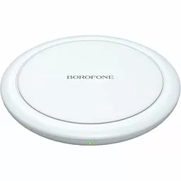 Бездротовий (індукційний) зарядний пристрій Borofone BQ6 Boon Charger 15W White