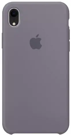 Чохол Silicone Case для Apple iPhone XR Lavander Gray - фото 1