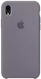 {"ru": "Чехол", "uk": "Чохол"} Silicone Case для Apple iPhone XR Lavander Gray