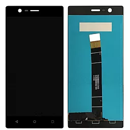 Дисплей Nokia 3 Dual Sim з тачскріном, оригінал, Black - фото Дисплей Nokia 3 Dual Sim з тачскріном, оригінал, Black