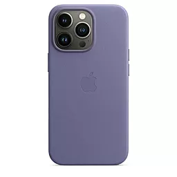 Чехол Epik Leather Case с MagSafe для Apple iPhone 13 Wisteria