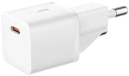Сетевое зарядное устройство Baseus Fast Charger GaN5 20W USB-C White (CCGN050102) - миниатюра 3