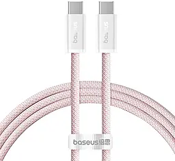 Кабель Baseus Dynamic 3 Series USB Type-C - Type-C 100w 5a 2м PD cable Pink (P10367000411-01) - фото Кабель Baseus Dynamic 3 Series USB Type-C - Type-C 100w 5a 2м PD cable Pink (P10367000411-01)
