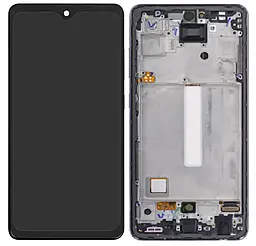 Дисплей Samsung Galaxy A52 A525, Galaxy A52 A526 5G с тачскрином и рамкой, (TFT, без функции отпечатка пальца), Black - фото Дисплей Samsung Galaxy A52 A525, Galaxy A52 A526 5G с тачскрином и рамкой, (TFT, без функции отпечатка пальца), Black